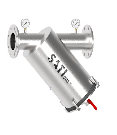 Simplex tinklelinis mechaninis filtras
