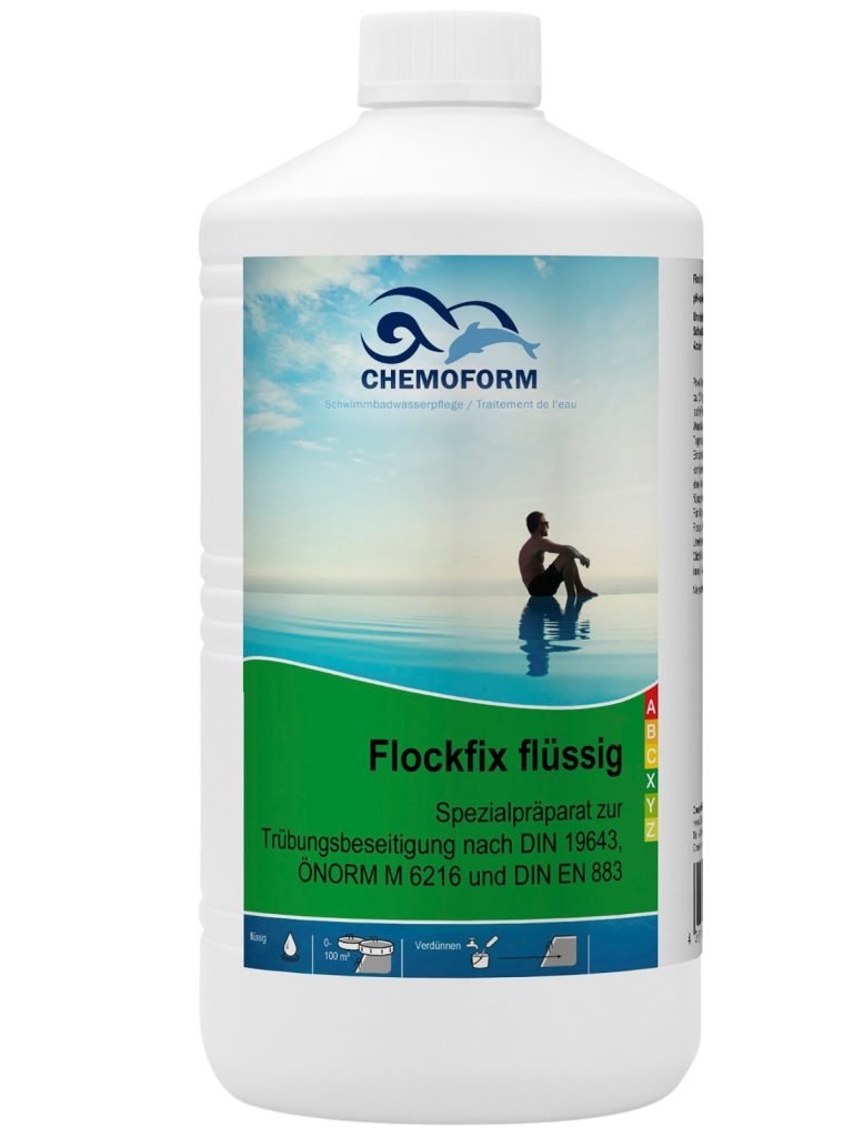 Skystas flokuliantas, 1l Flockfix flüssig